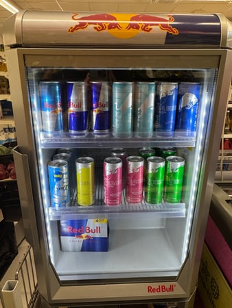 Vente de RedBull