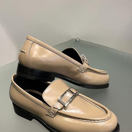 SERGIO ROSSI, loafer, baige, https://www.rivegauche.ch/