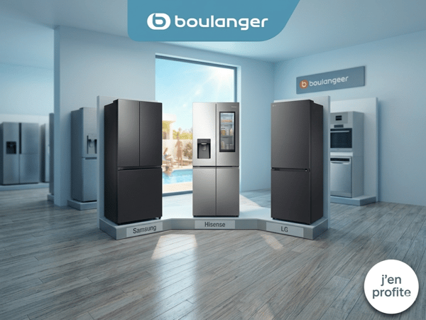 Réfrigérateurs Samsung LG Whirlpool Bosch et Hisense chez Boulanger Chambéry