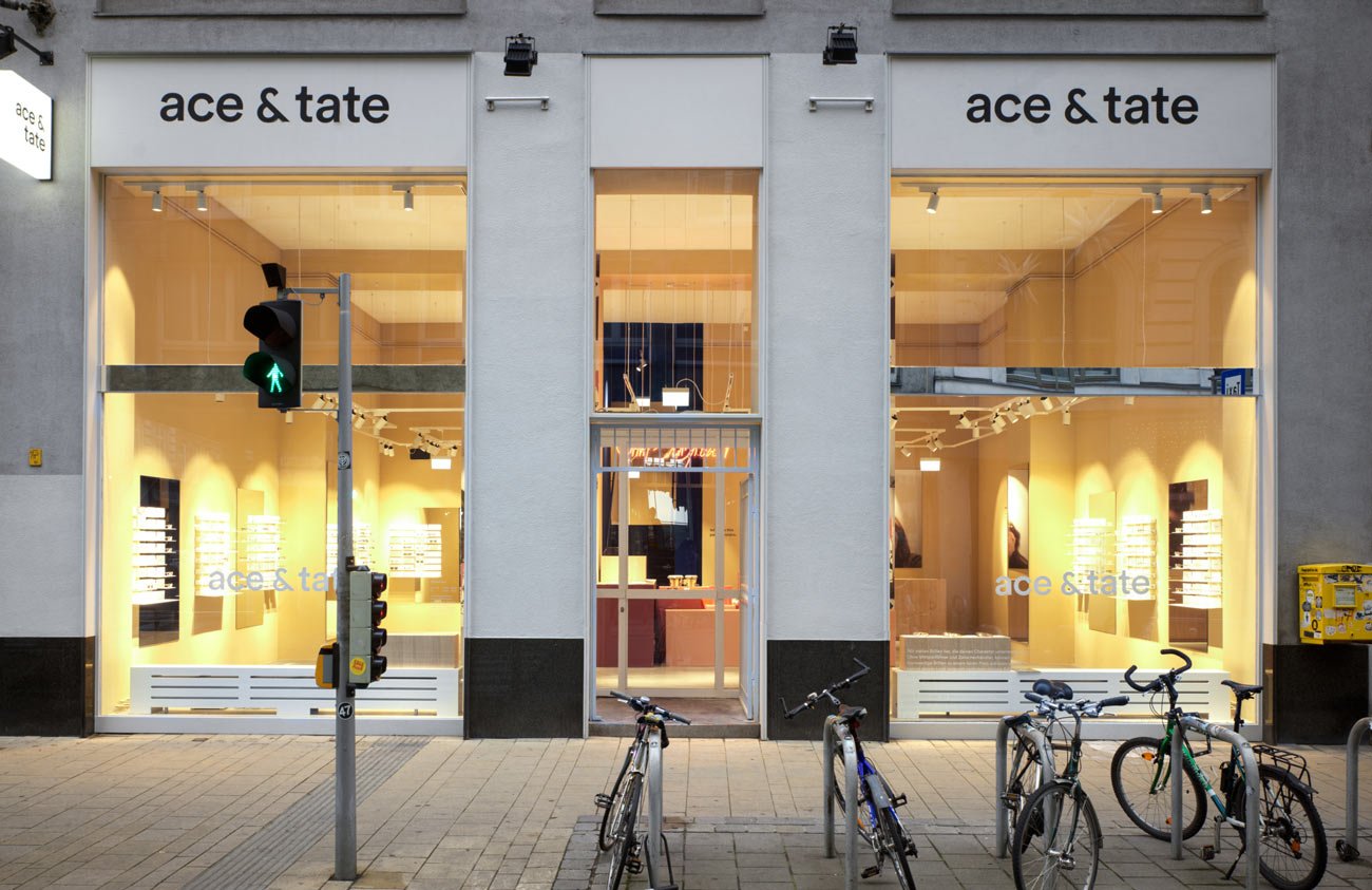 Ace & Tate Neubaugasse Innenansicht des Stores