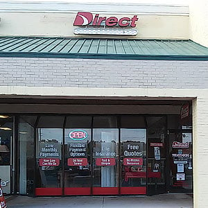 Direct Auto Insurance storefront located at  3370 Southeast Federal Highway, Stuart