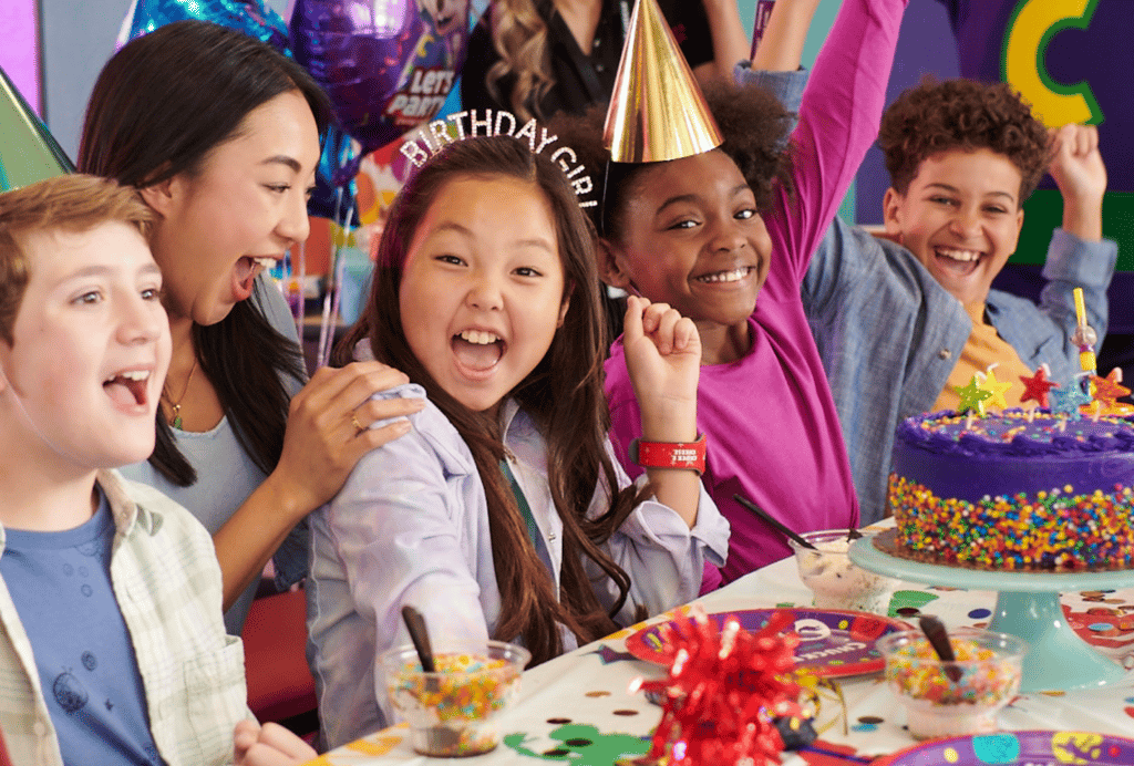 Celebración de una fiesta de cumpleaños para niños en Houston