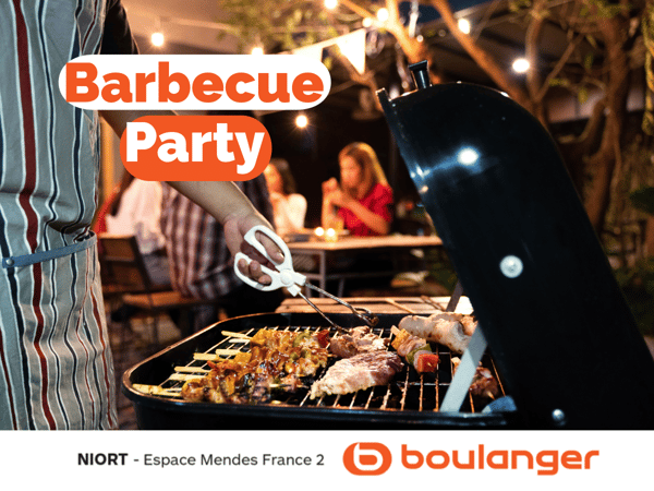 🔥 C’est la saison des barbecues chez Boulanger Niort ! 🍗🌽