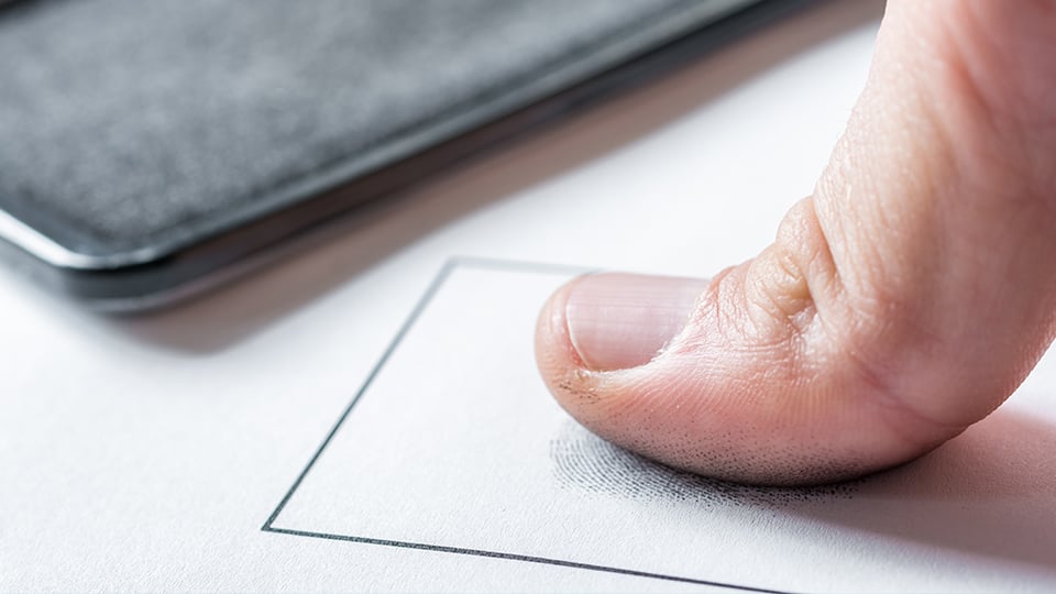 Fingerprinting Services available at The UPS Store Blakeney Crossing in