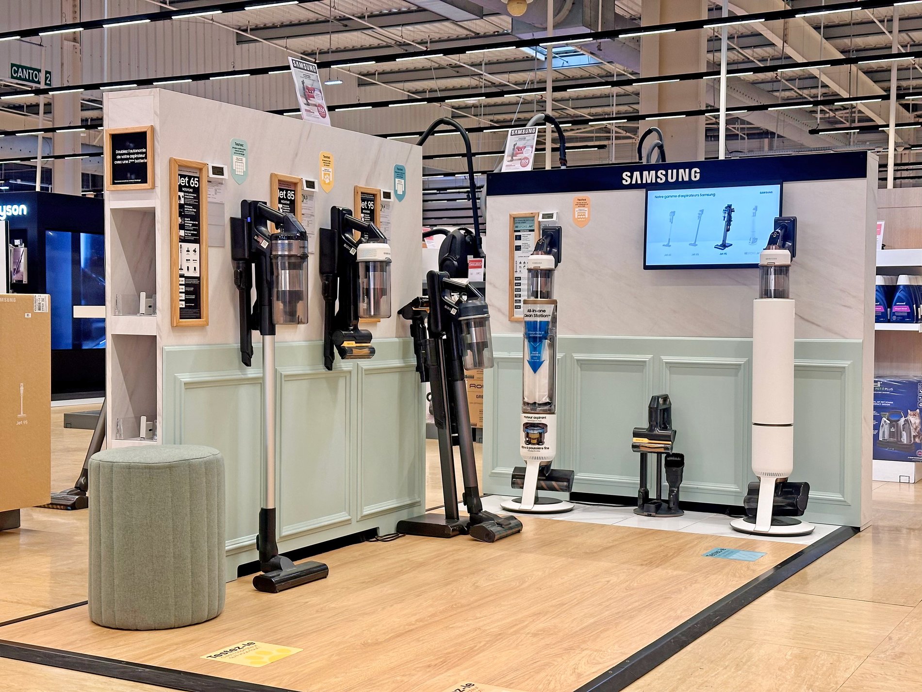 Aspirateur Samsung Bespoke chez Boulanger Toulon - La Garde