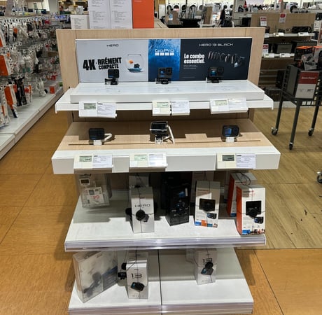 Venez découvrir le rayon GO PR au magasin Boulanger de St Egrève.