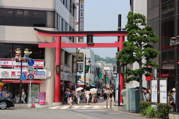 小町通り鳥居