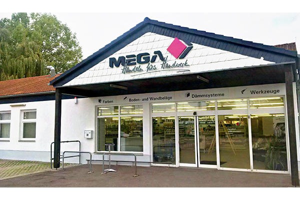 Standortbild MEGA eG Halle, Großhandel für Maler, Bodenleger und Stuckateure
