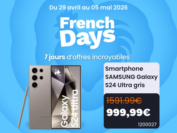 Smartphone SAMSUNG Galaxy S24 Ultra gris  512 Go