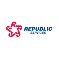 Republic Services Logo Medallion