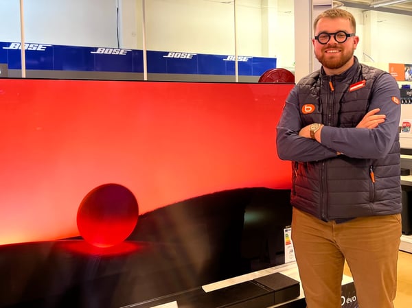Ugo responsable univers multimédia Boulanger Portet-sur-Garonne