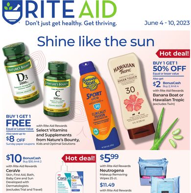 Rite Aid Weekly Ad - June 4th - June 10th
