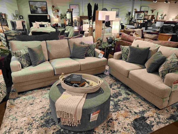 Burnsville Slumberland Furniture sofa set