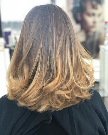 ombre highlights