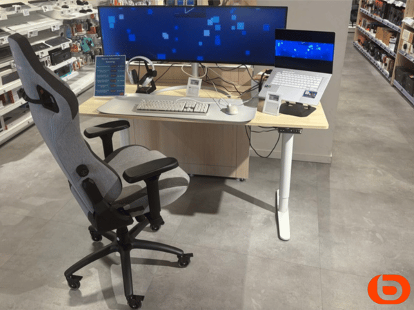 Espace Gaming, à la fois bureautique