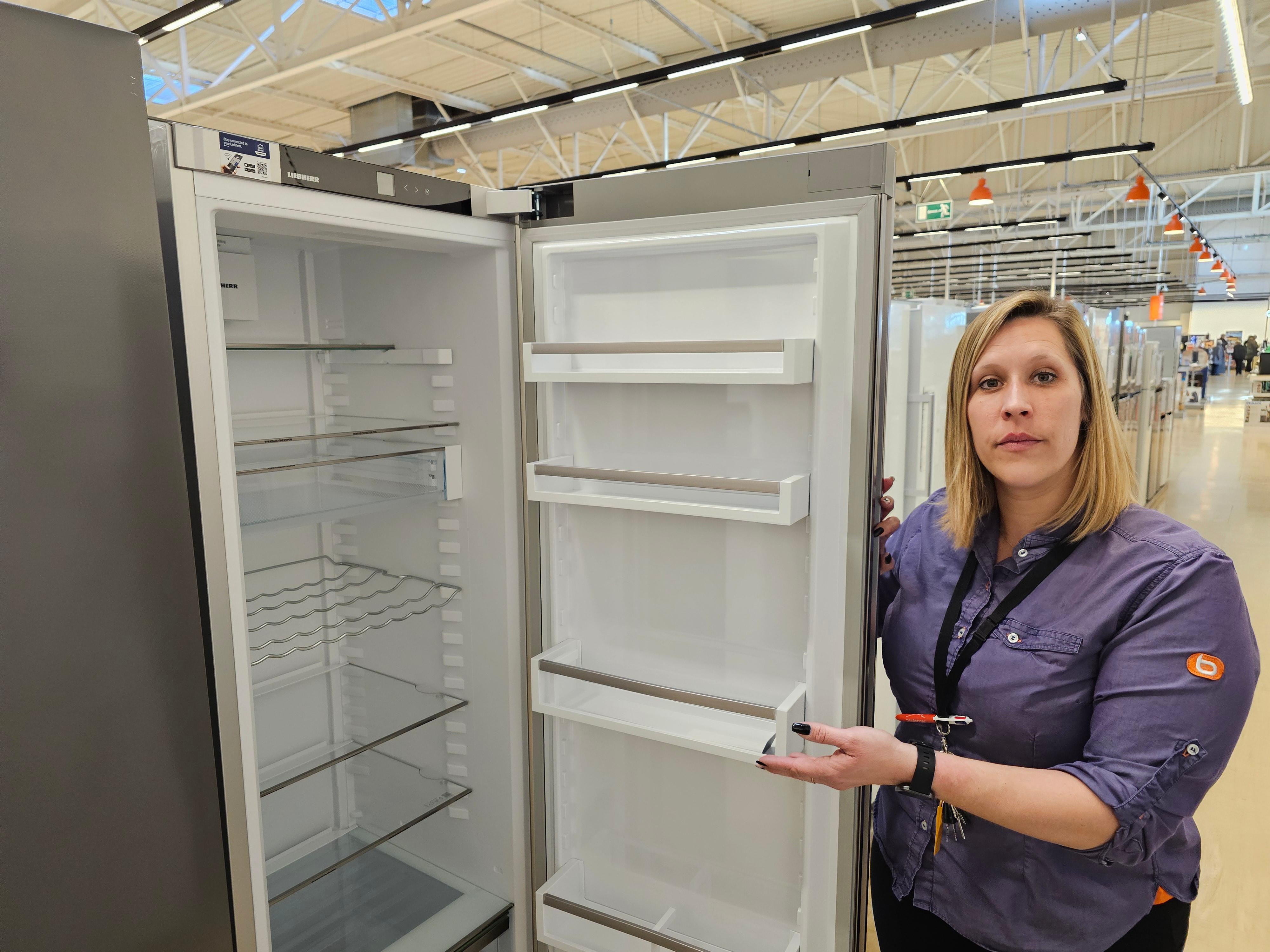 Notre gamme de frigo Liebherr à  Boulanger La Rochelle Angoulins