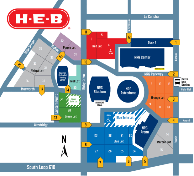 How Much is Parking at NRG Stadium? - ParkMobile