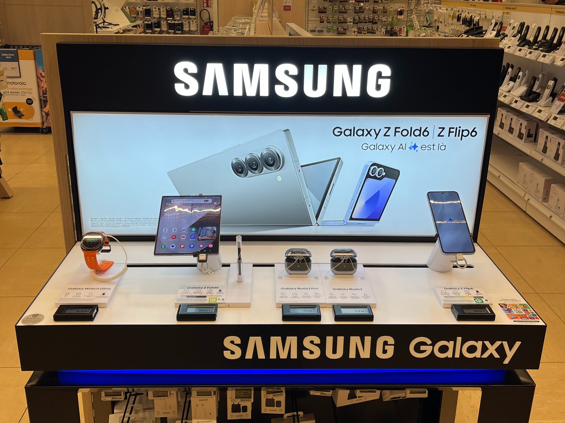 Samsung Galaxy Z Fold Z Flip galaxy watch Boulanger Amiens vallée des vignes Nouveautés