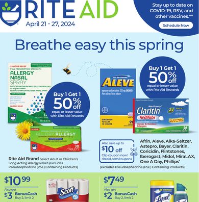 Rite Aid Weekly Ad - April 21st - April 27th