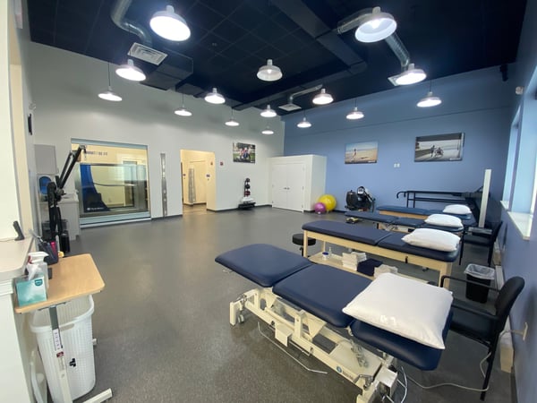 MA-Norwood-BSPT inside the patient care area showing patient tables and equipment.