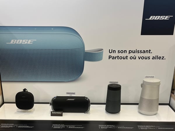 Enceinte Bluetooth Bose - Boulanger Compiègne