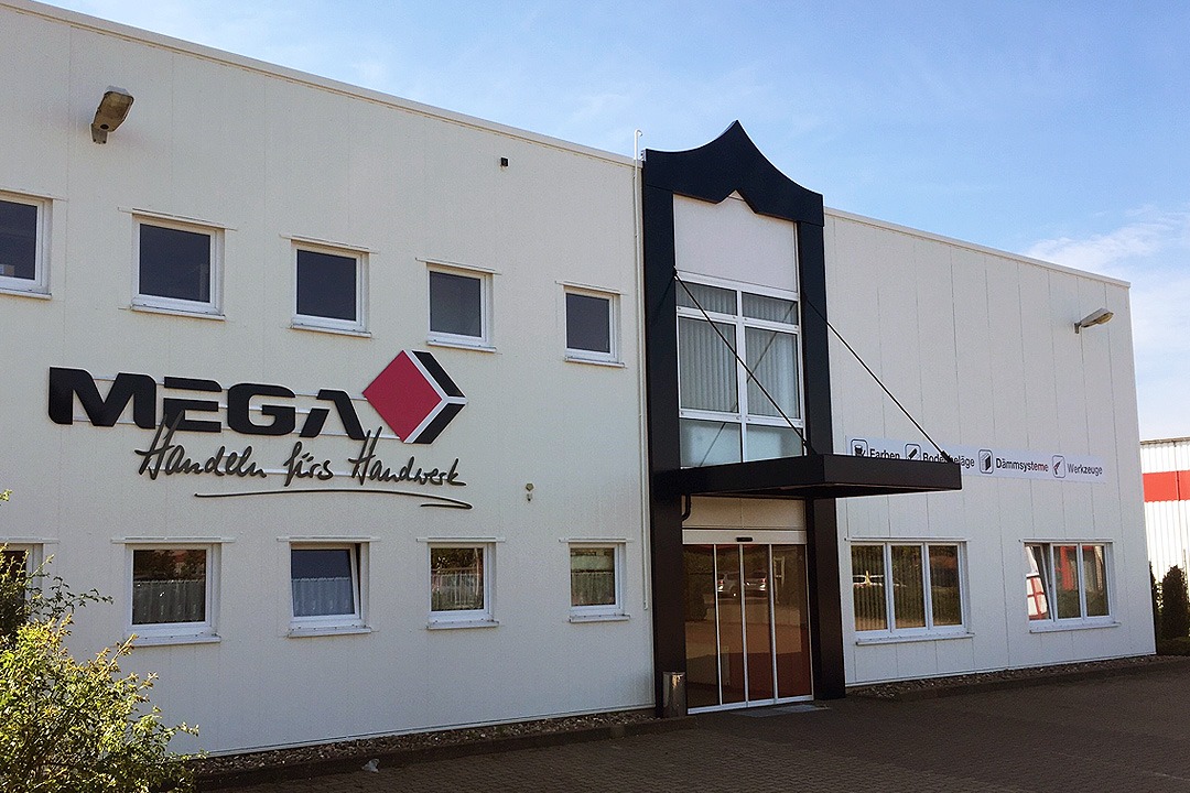 Standortbild MEGA eG Waren, Großhandel für Maler, Bodenleger und Stuckateure