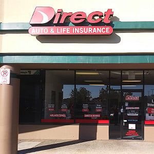 Direct Auto Insurance storefront located at  4558 South Semoran Boulevard, Orlando