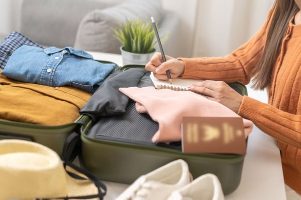 荷造りのイメージ