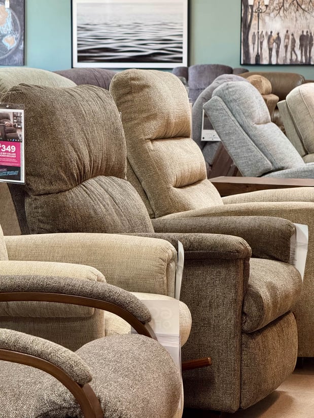 Eau Claire Slumberland Furniture recliners