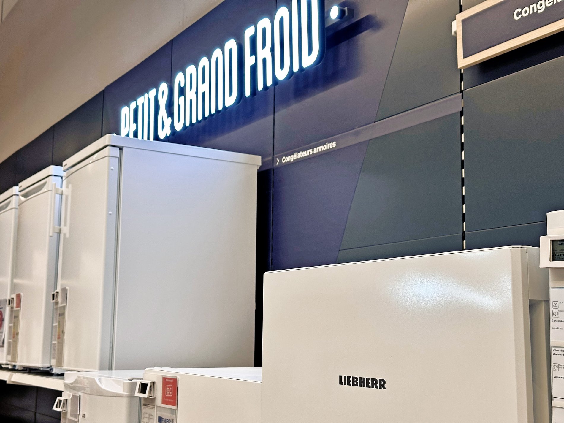 Électroménager Liebherr chez Boulanger Toulon - La Garde