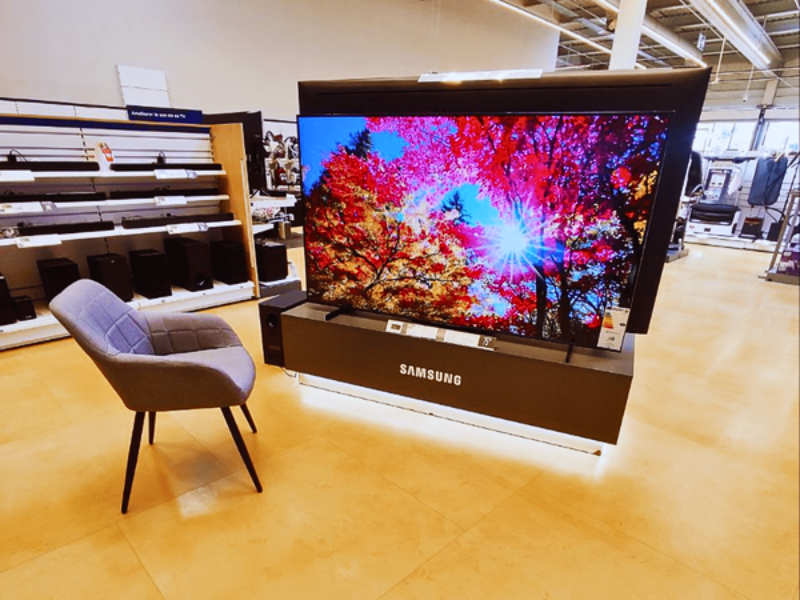 Télévision Samsung chez Boulanger Vitrolles proche de Salon, Velaux, Marignane et Rognac