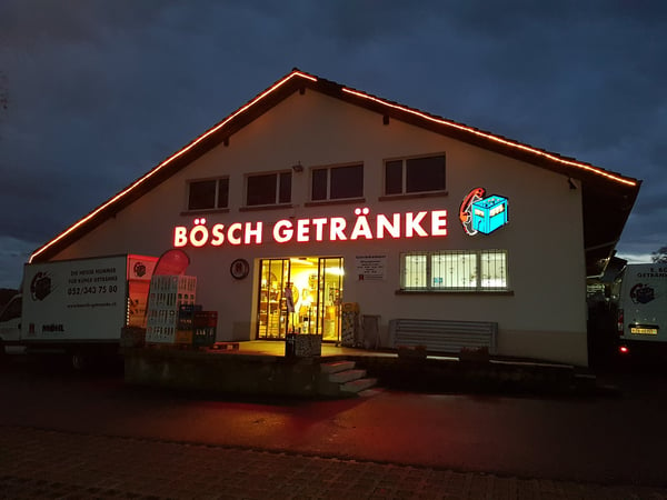 E. Bösch Getränke GmbH, Getränkelieferdienst Kanton Zürich, Hauslieferdienst, Abholmarkt Effretikon