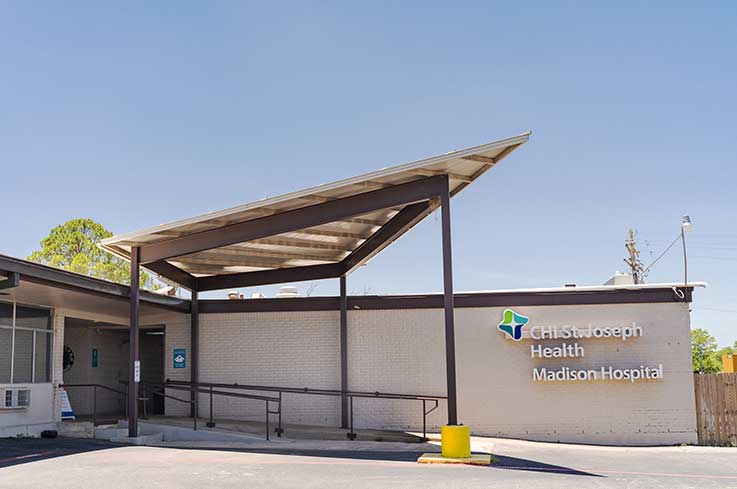 Emergency Room at St. Joseph Health - Madison Hospital - Madisonville, TX