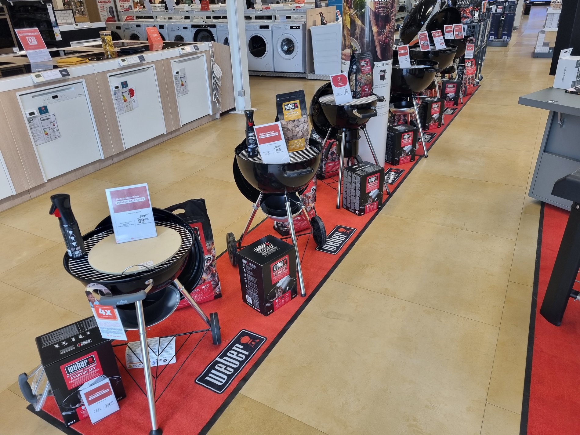 Notre gamme de Barbecue Weber proche de Salon, Velaux, Coudoux et Marignane