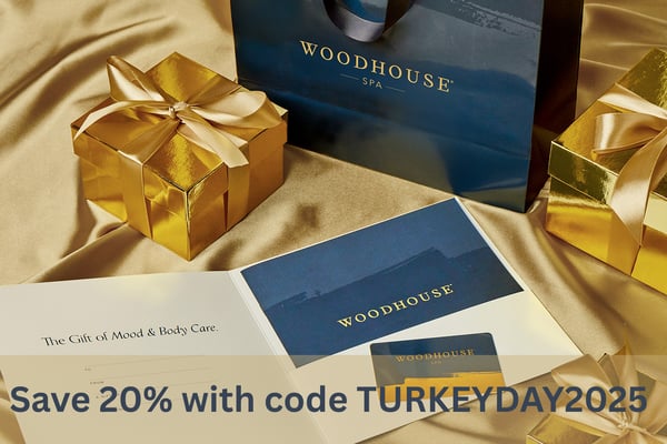 Save 20% on online gift cards at Woodhouse Spa