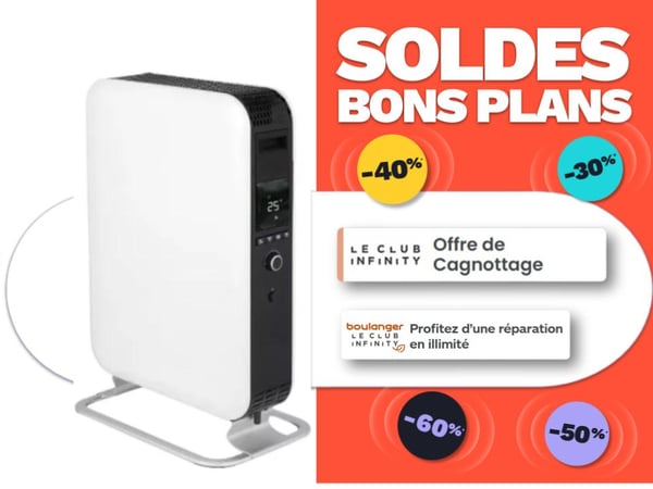 Restez au chaud cet hiver : découvrez notre sélection de chauffages du 07 janvier au 03 février