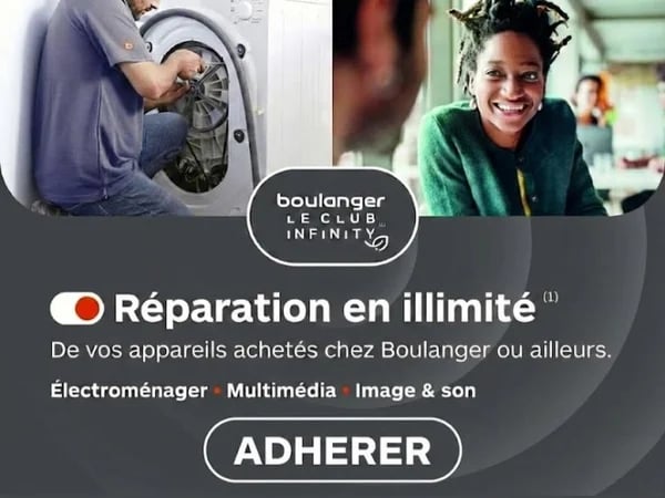 Réparation illimité - Adhérez au Club Infinity