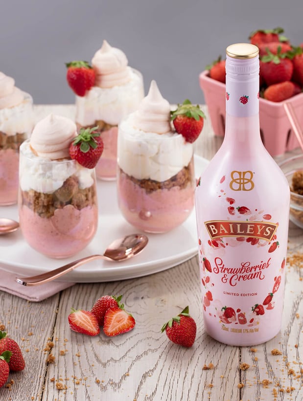 Strawberries & Cream Mousse