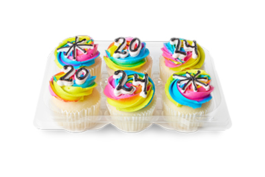 New Year's 2024 Cupcakes