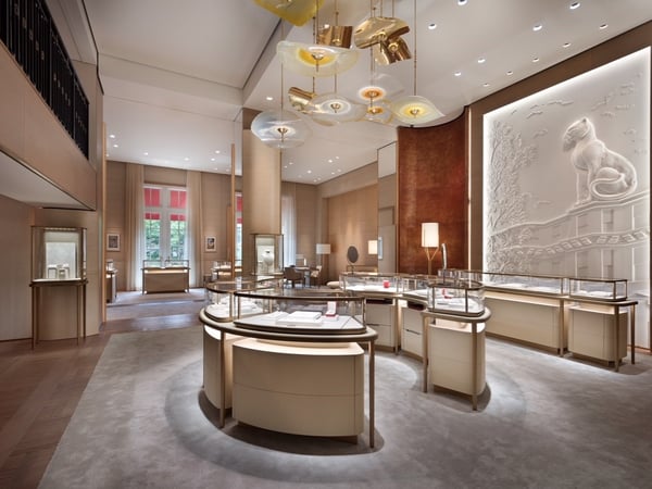 Cartier fine jewelry watches accessories at 28 Newbury Street