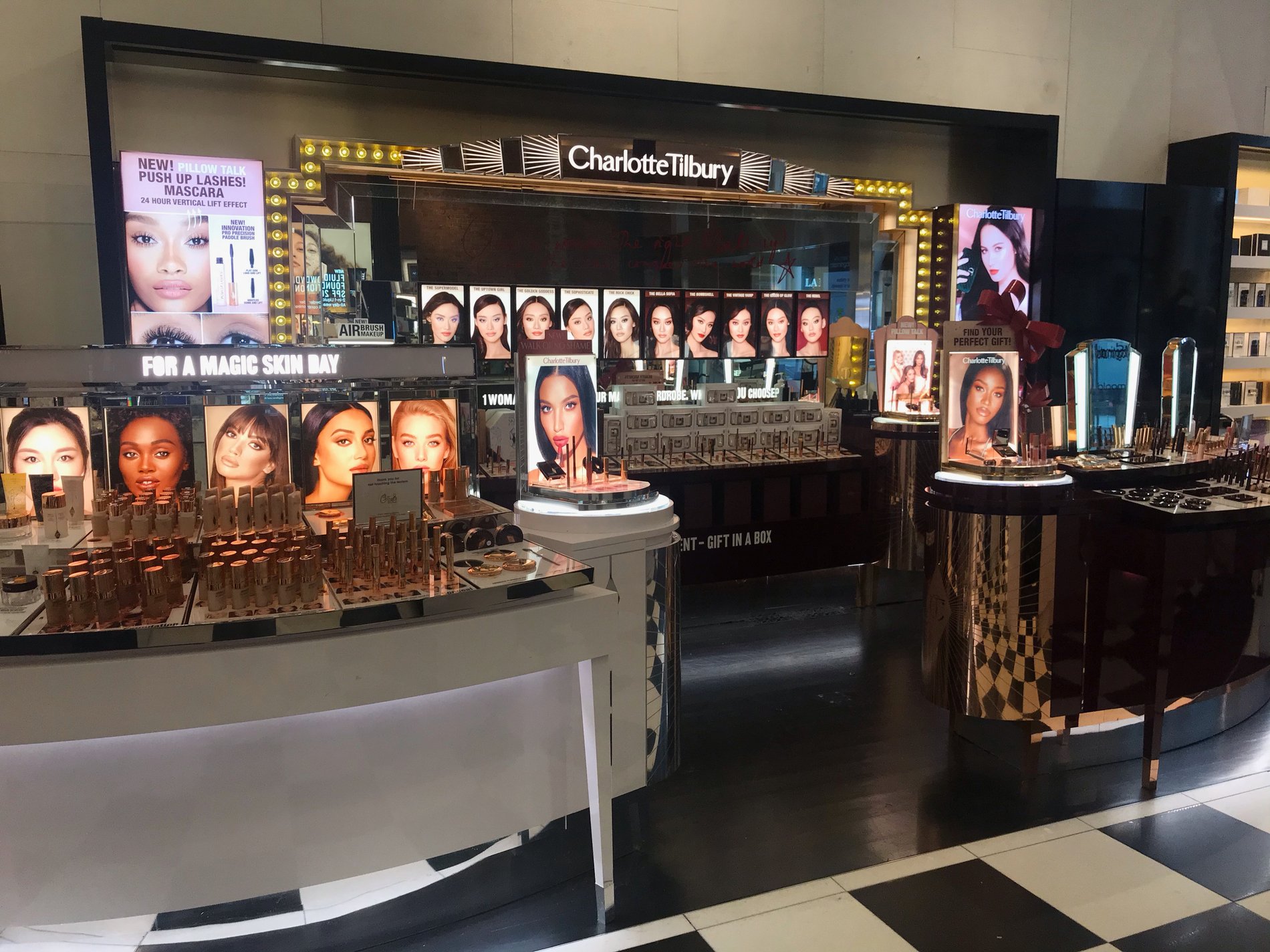 Charlotte Tilbury Makeup Counter