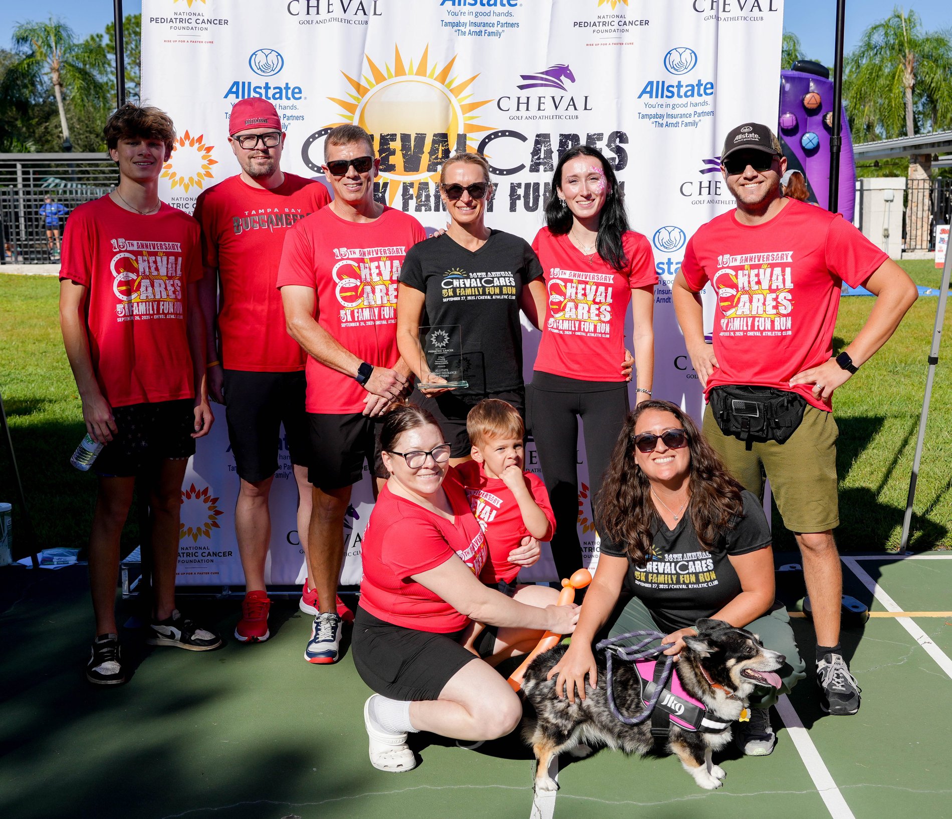 On September 26, 2026 we participated for the 15th year in the Annual Cheval Cares 5K Family Fun Run