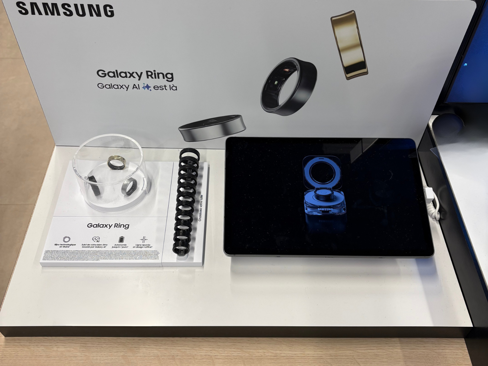 Bagues connectées SAMSUNG Ring  Boulanger Thionville Terville