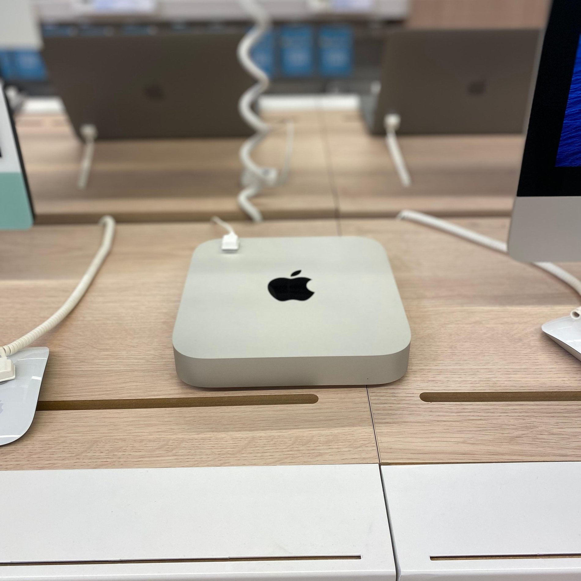 Mac mini en présentation