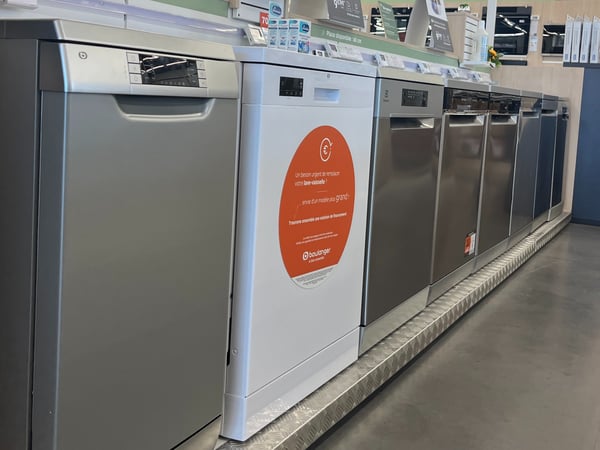 Lave vaisselle disponible chez Boulanger STE Eulalie