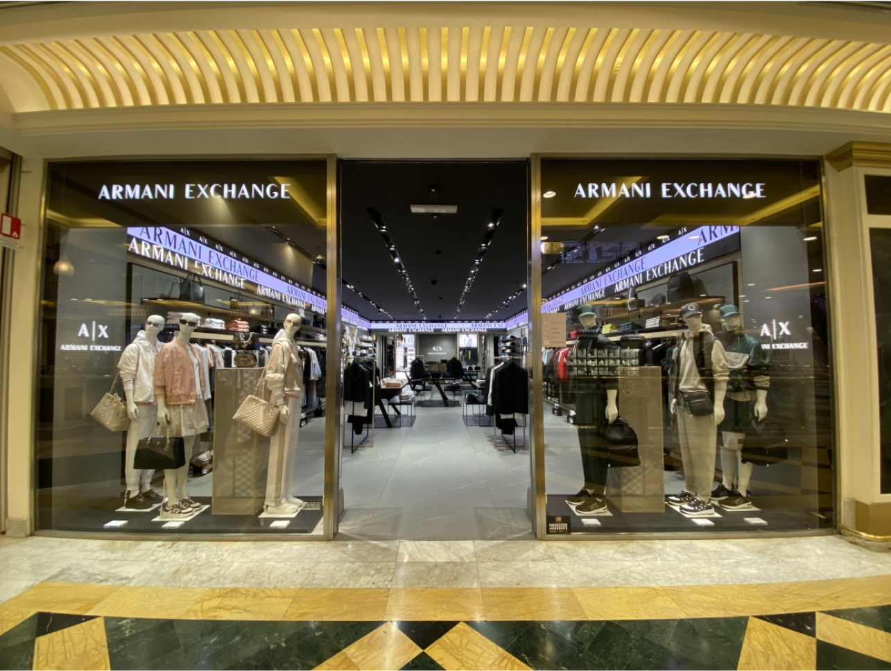 AX Armani Exchange Roma Mall Euroma 2 in Roma Armani Exchange