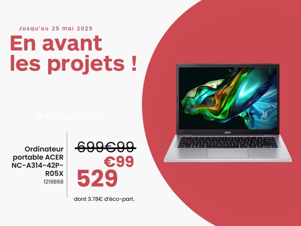 Ordinateur portable ACER NC-A314-42P-R05X