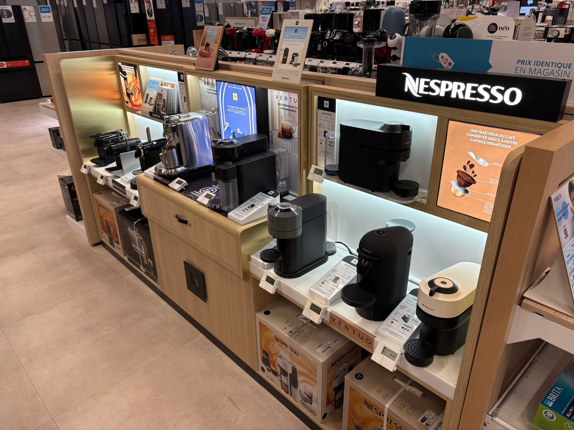 Espace Nespresso dans votre magasin Boulanger Thionville Terville