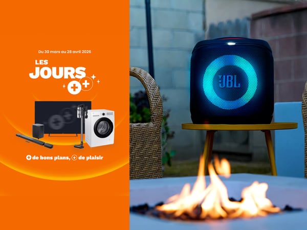 jours ++ infinity
enceinte partybox
boulanger agen boe