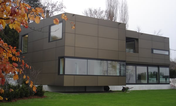 EFH Fenster und Fassade in Aluminium
